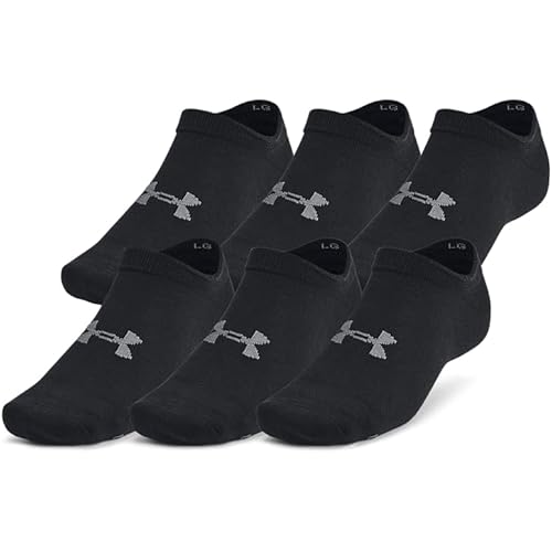Under Armour Unisex Adult Essential No Show Socks (6 Pairs)