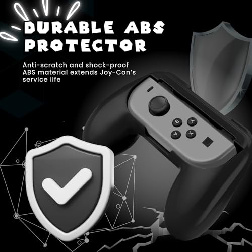 Kit accesorios Joy-Con Nintendo Switch TNP con dos empuñaduras de confort 6