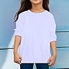 Kids Long Sleeve Solid T Shirts Autumn Casual Blou... #1