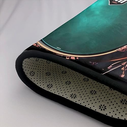 Tapis de zone batterie cool résistant et doux pour chambre ado