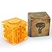ThinkMax Money Maze Puzzle Box for Kids and Adults, Perfect Money Holder Maze Puzzle Gift Box (Orange)