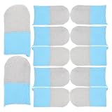 OSALADI 20pcs Breathable Cloth Finger Sleeves for Gaming, Ultra Thin Thumb Gloves for Touchscreen Devices and Phones, Anti Sweat Mobile Game Accessories Smooth Touchscreen Operation