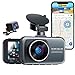 Produktbild Camigoo D1 Pro  4K Dual Dashcam für Autos  Ultra 4K & Full HD  Front- und Rückkamera  WLAN & GPS  3.2 Zoll mit App  64 GB SD-Karte  Loop-Aufnahme  G-Sensor  Geeignet für vertikale Scheiben