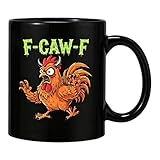 Poule drôle | 325 ml Céramique Café Chaud - Tasses D'origine Pour L'eau - Pour Vin Jus Studio Salon Halloween Enseignants Étudiants Bureau Restaurant Hôtel Anniversaire Noël Collezion