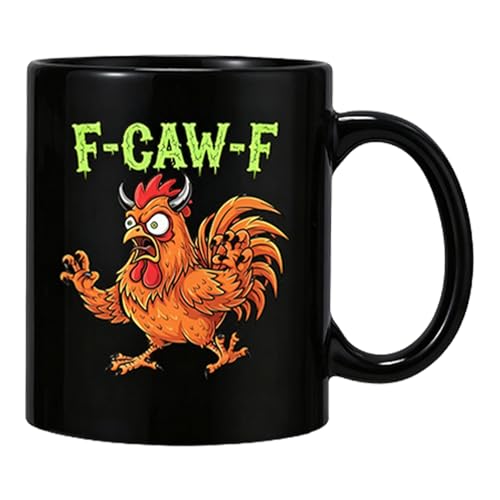 Tasse à café chaud en céramique en forme de coq - 325 ml - Pour Halloween, vin, jus, bière, salon, enseignants, étudiants, bureau, hôtel, restaurant,...