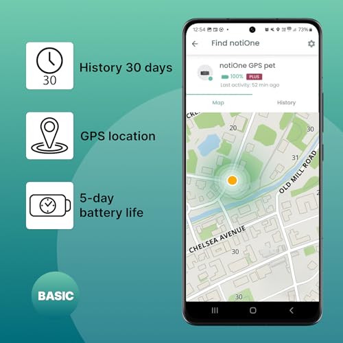 Basic GPS-tracker voor honden, zonder abonnement, mini waterdichte tracker voor honden en katten, GPS-hondenhalsband, werkt in een Europees land naar keuze - Afbeelding 5