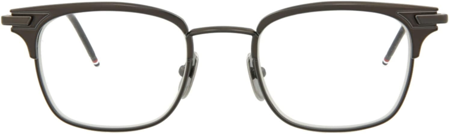 THOM BROWNE TB 102 B-BLK Black Iron Eyeglasses