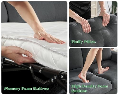 Amerlife Pull Out Sofa Bed, Sleeper Sofa With Usb/Type-C Charging Port thumb #6
