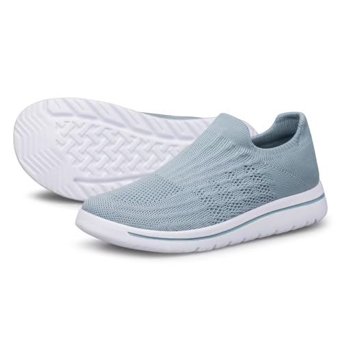 Womens Walking Sneakers Wide Toe Flat Lightweight Breathable Comfortable Casual2