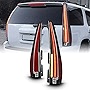 AKKON - For 2007 2008 2009 2012 2013 2014 Chevy Tahoe Suburban | GMC Yukon 2 in 1 LED Tail Lights Set - Black