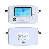 Digital Satellite Finder Satellite Signal Signaler Mini Digital Satellite Signal Finder Meter avec LCD Afficher SatFinder numérique avec Compass Smart Satellite Finder Supports APP Contrôler