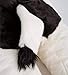 Cuddly Cow Body Pillow, Black and White, 48