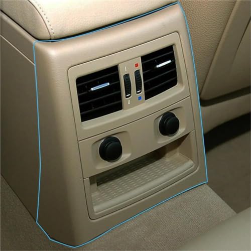 Rejilla de aire premium en color carbón para Serie 3 E90 E91 de PC y ABS 5