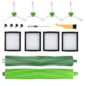 ANBOO Replacement Parts Compatible with iRobot Roomba E&I J Series i7 i7+ i3 i3+ i4 i4+ i6 i6+ i8 i8+/Plus E5 E6 E7 j7 Plus Robot Vacuum Cleaner Accessories
