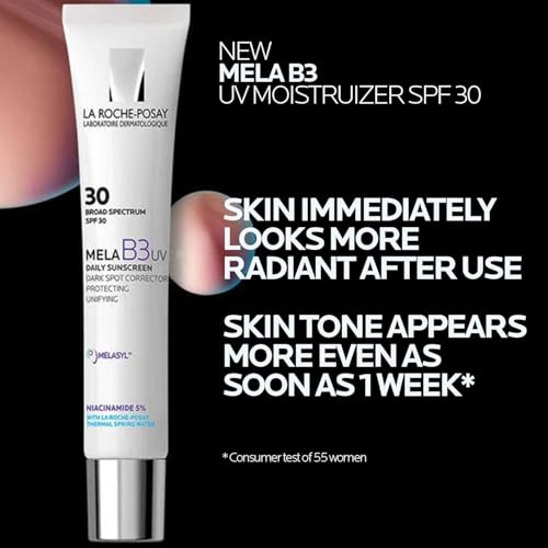 La Roche-Posay Mela B3 Serum, Dark Spot Corrector With Anti-Aging Melasyl + 10% Niacinamide, Discoloration Correcting Serum for Sun Spots, Age Spots & Post-Acne Marks