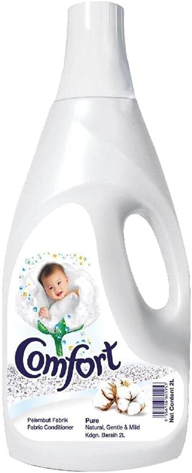 Comfort Imported Fabric Conditioner | Pure Natural, Gentle & Mild Kandungan | 2 L(68235039), Liquid