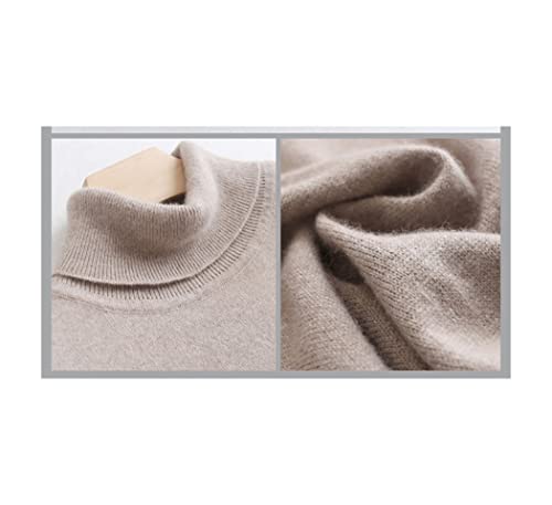 Pull en laine gris foncé XXL pour homme en cachemire standard