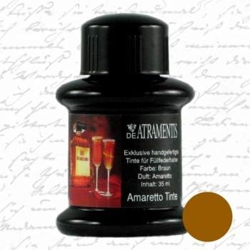 Amaretto/Sweet Almond Liquor Scented Premium Handmade Fountain Pen Ink by De Atramentis
