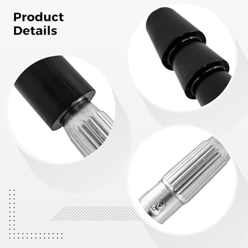 3-Pin Xlr Male Connector Adapter For Motion Equipment, Aluminum & Abs Build Vac-U-Lock Attachment, Universal Reciprocating Saw Conversion Head, Dimensions 2.2 X 0.7 X 0.7 Inches - Image 4