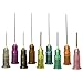 Jensen Global JG15-1.0EH 15 Gauge 1.0" Ear Style Dispensing Tips Bag of 1000. (non sterile / non medical)