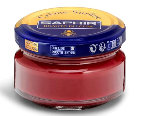 Saphir Cirage Pommadier Crème Surfine Rouge Hermès, Rouge, 50