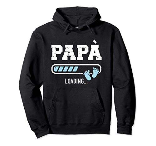 Papà caricamento Felpa con Cappuccio