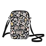 G2TUP 糖尿病 インスリン クロスボディバッグ 糖尿病啓発ギフト インスリンを必要とするギルだけ ショルダーバッグ 糖尿病供給キット, インスリンBl Cbが必要