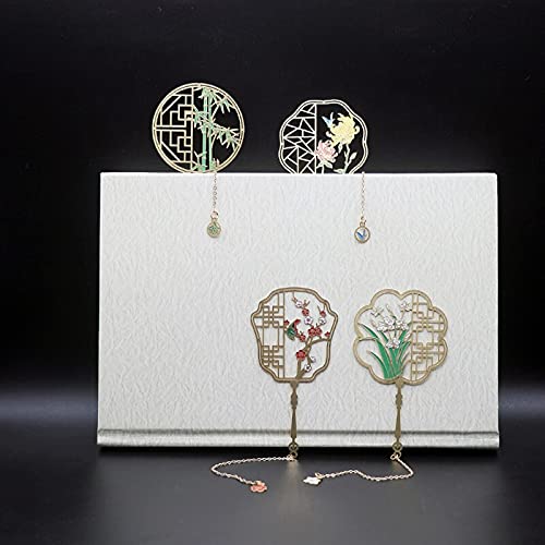 Marque-pages classiques en métal durable, accessoire de lecture premium