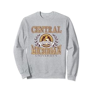 Central Michigan Chippewas Laurels Logo Officially Licensed Sweatshirt