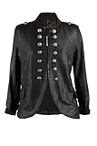 atelier köln bar  M&G Atelier Karneval Jacke Damen Karnevalskostüm Fasching Köln Gehrock Baumwolle Gothik (4XL)