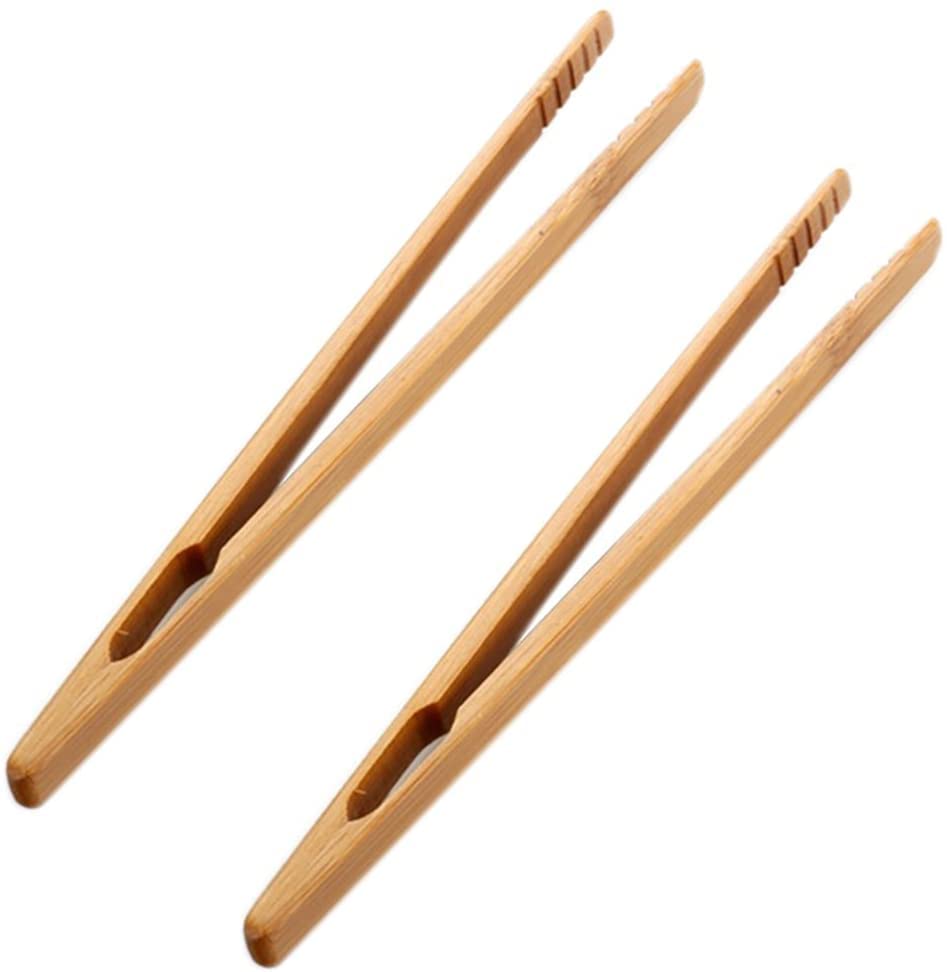 Pinzas para tostadora B, Paquete de Pinzas para Alimentos Naturales B, Pinzas para Tostadas, Pinzas para Cocina, Pinzas para tostadora, 18Cm, 2 Piezas, Seguridad