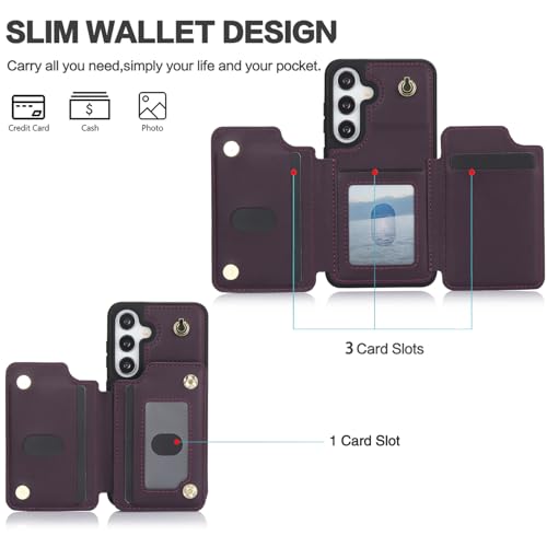 Coque Samsung S24 FE antichoc intégrale avec étui zippé anti-rayures - 3
