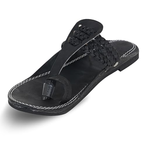 Image of DFR Ethnic Sandals For Boys Men, Comfortable Men's Rajasthani Slipper Chappals
