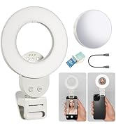 GODOX Litemons LR30Bi LEDリングライト 2800K-6500K 小型 自撮りライト ビデオライト クリップ式 CRI97 TLCI98 USB-C充電式 スマホ ノートパ...