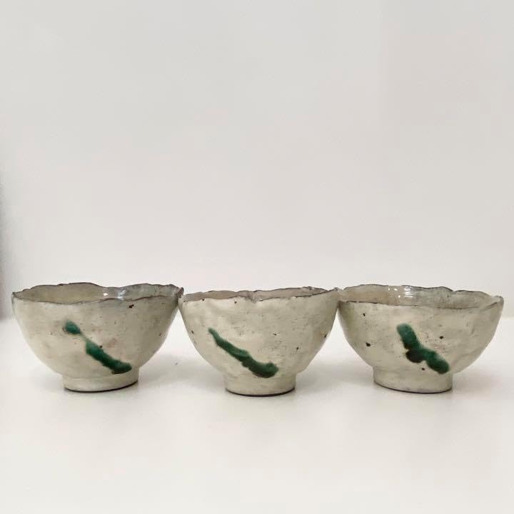 藤原純 スクエアプレート 洋梨 トンガリ 小鉢 皿 6点セット 作家 器