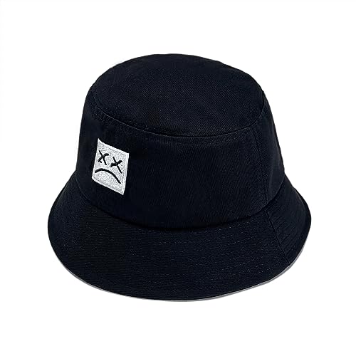 Image of Bucket Hat Unisex Simple Caps Hip Hop Gorros Men Women Cap Beach Fishing Sunhat