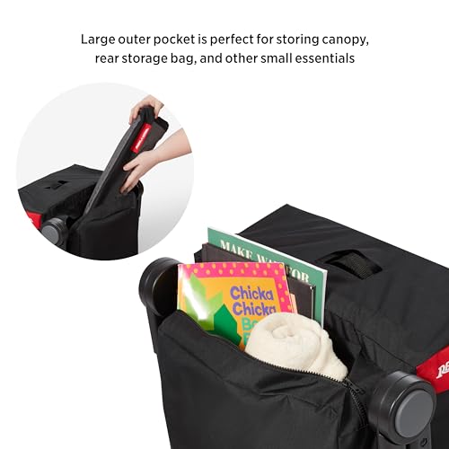 Image of Radio Flyer Atlas Stroll 'N Wagon Travel Cover, Black