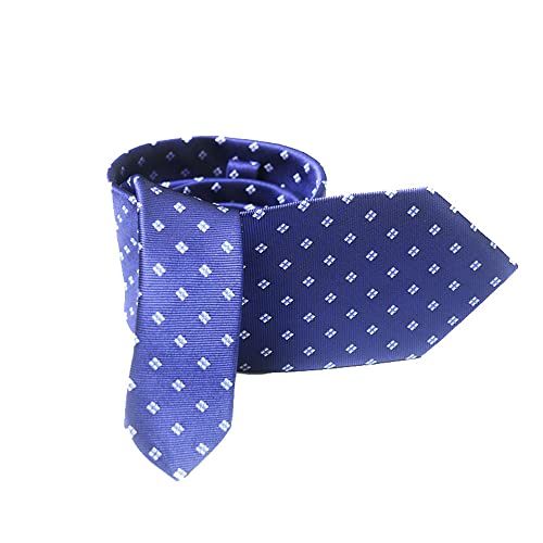 Chickwin Corbatas de Hombre Modernas, Estrecha Corbata de Clásico Accesorio Traje Hombre Celebraciones y Eventos para Trabajo Business Fiesta Boda Regalos (145x7cm,Formal)