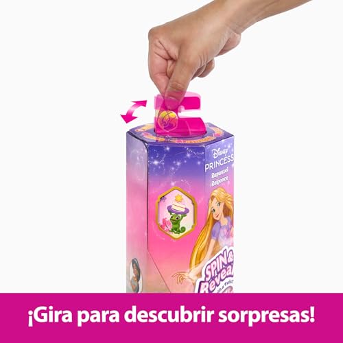 Muñeca Rapunzel Disney Princess Spin Reveal con falda de flores Mattel HTV86 3