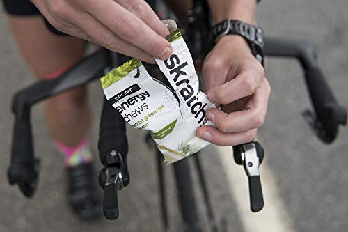 SKRATCH LABS Sport Energy Chews, Matcha Green Tea and Lemon (10 Pack) - Natural, Developed for Athletes and Sports Performance, Gluten Free, Dairy Free, Vegan