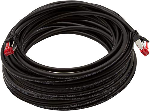 Up To 50% OFF Triplett 100' Black CAT6A 10GBPS Professional Grade SSTP 26AWG Patch Cable (CAT6A-100BK)