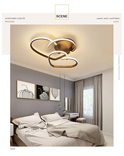 Plafond LED moderne télécommande pour éliminer la fatigue visuelle avec un éclairage adapté - 4
