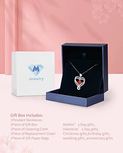 Jewelry-for-Women-Wife-Infinity-Heart-Birthstone-I-Love-You-Necklace-for-Women-S925-Sterling-Silver-Wedding-Anniversary-Birthday-Gifts-for-Wife-Girlfriend-Womens-jewelry-Diamond-Pendant-Necklaces-Gift