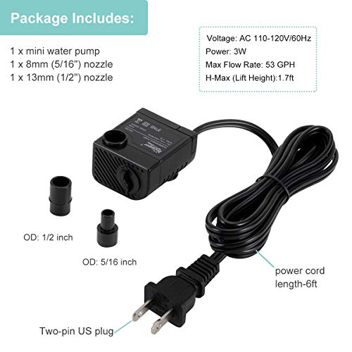 Hygger HG-939 Ultra Quiet 53Gph thumb #4