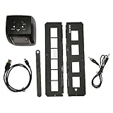 Filmscanner für 35-mm-/135-mm-Dias, Diascanner mit 2,36-Zoll-TFT-LCD-Bildschirm, 5 MP JPEG-Digitalbildkonverter mit Einstellbarer Helligkeit, Negativscanner für Farbe Schwarz Weiß