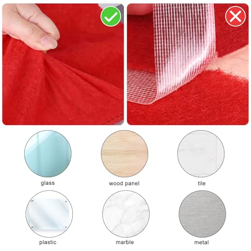 VOSSOT 2 Rolls Doppelseitiges Klebeband extra stark, 3cm x 10m doppelseitiges Teppichklebeband Klebeband, Starkes Doppelseitiges Premium Gewebe Klebeband für Wand Teppich und Heimdekoration