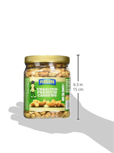Planters Unsalted Cashews, 1lbs 10 Ounce (Packaging May Vary)