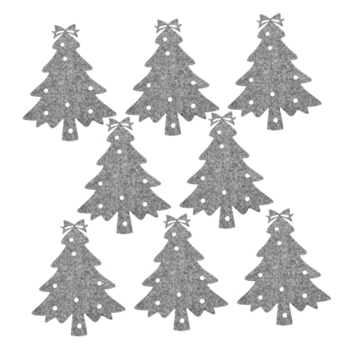 Alipis 8 Piezas Bolsa Para Cubiertos De Navidad Soporte Para Cubiertos Decoración Hogar La Mesa El Festival Fiesta Navideña