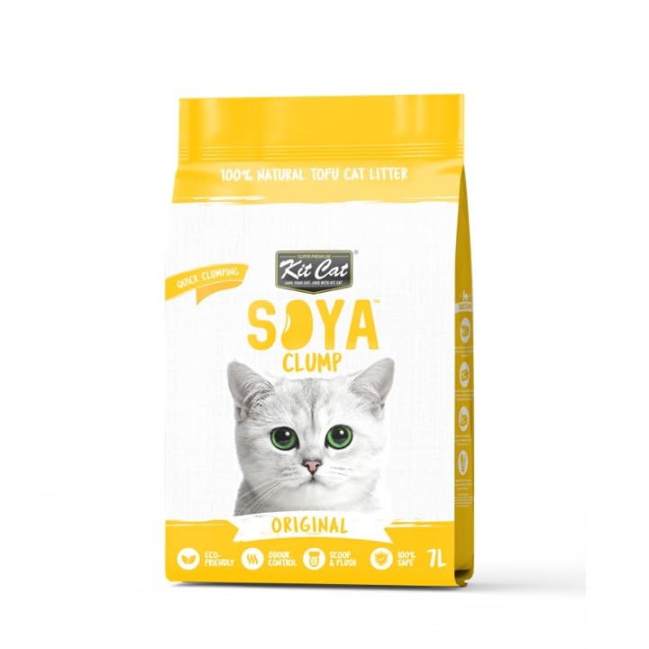 Kit Cat Soya Clump Soybean Litter - Original 7L
