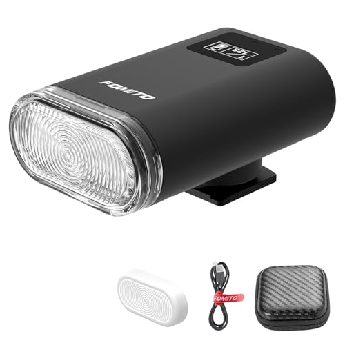 FOMITO Mini Camera Flash Speedlite, Hot Shoe Flashlight Compatible with Canon,Sony,Nikon, Fuji, Ricoh GR3, GR3X Digital Cameras, White Version